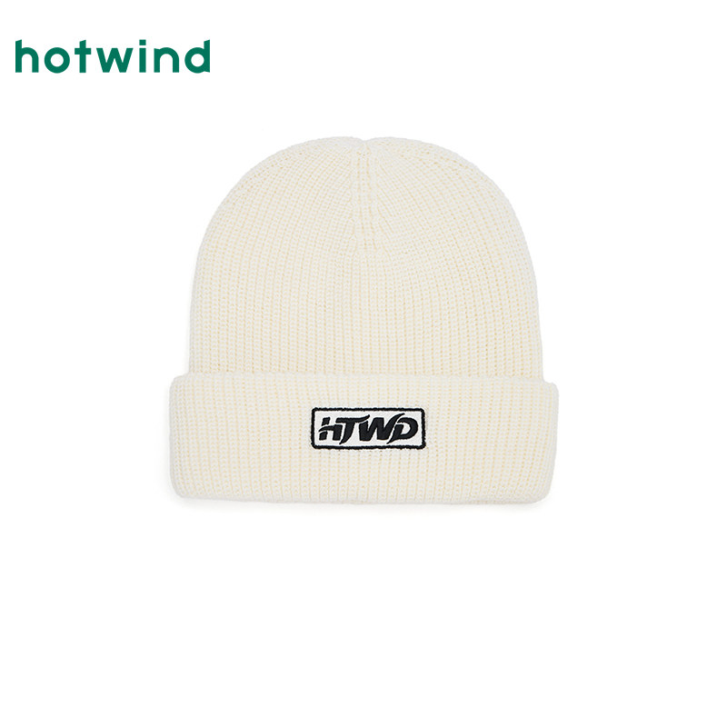 热风女士毛线帽2025年冬季新款基础字母毛线帽时尚显脸小毛线帽子,淘宝优惠券,粉丝福利购,淘宝优惠卷