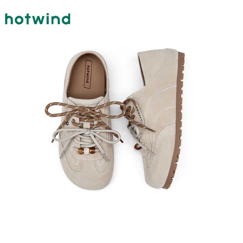 热风平底勃肯鞋女鞋2025年秋季新款女士外穿舒适休闲鞋两穿鞋子 - 图3