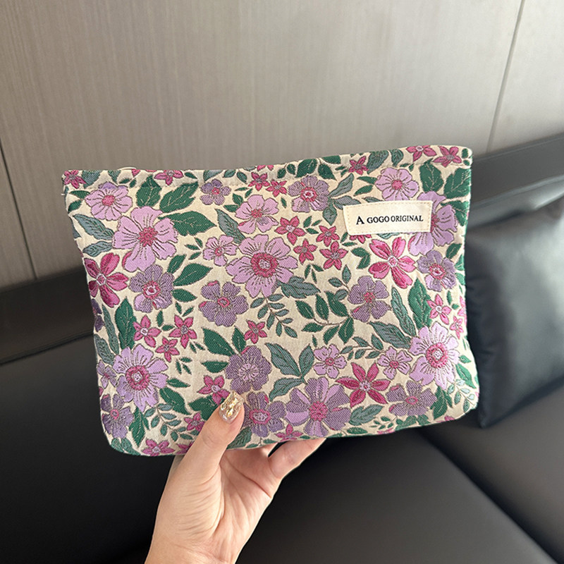 ins雏菊化妆包女姨妈巾收纳包口红内胆包便携洗漱包小方包钱包,淘宝优惠券,粉丝福利购,淘宝优惠卷