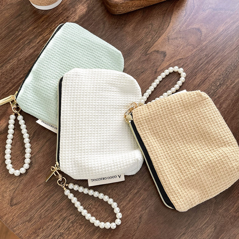 ins小众手拎化妆包耳机包卫生巾收纳包便携柔软钥匙口红钱包内胆,淘宝优惠券,粉丝福利购,淘宝优惠卷