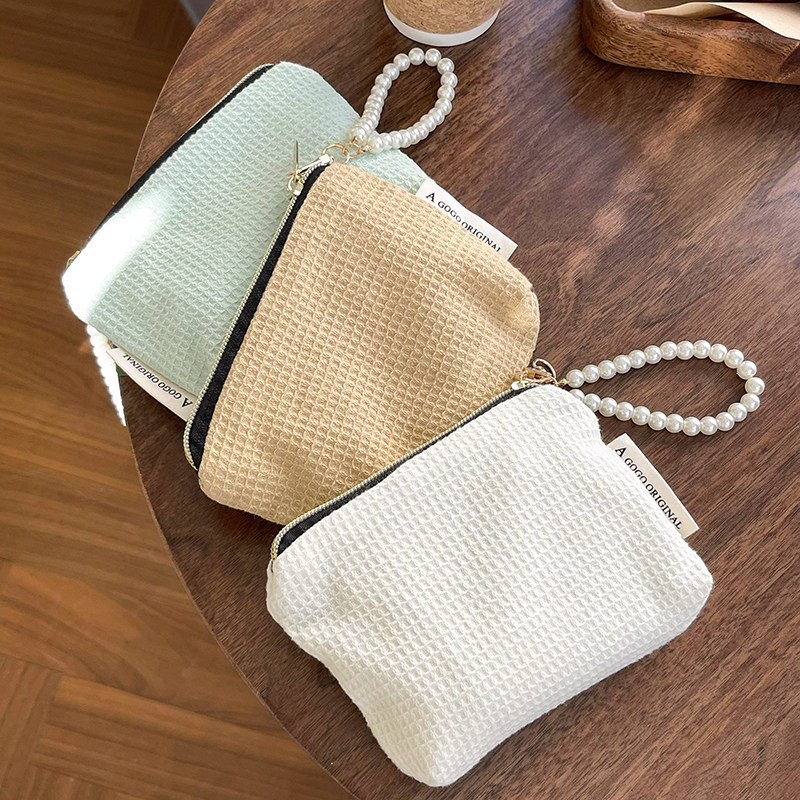 ins小众手拎化妆包耳机包卫生巾收纳包便携柔软钥匙口红钱包内胆,淘宝优惠券,粉丝福利购,淘宝优惠卷