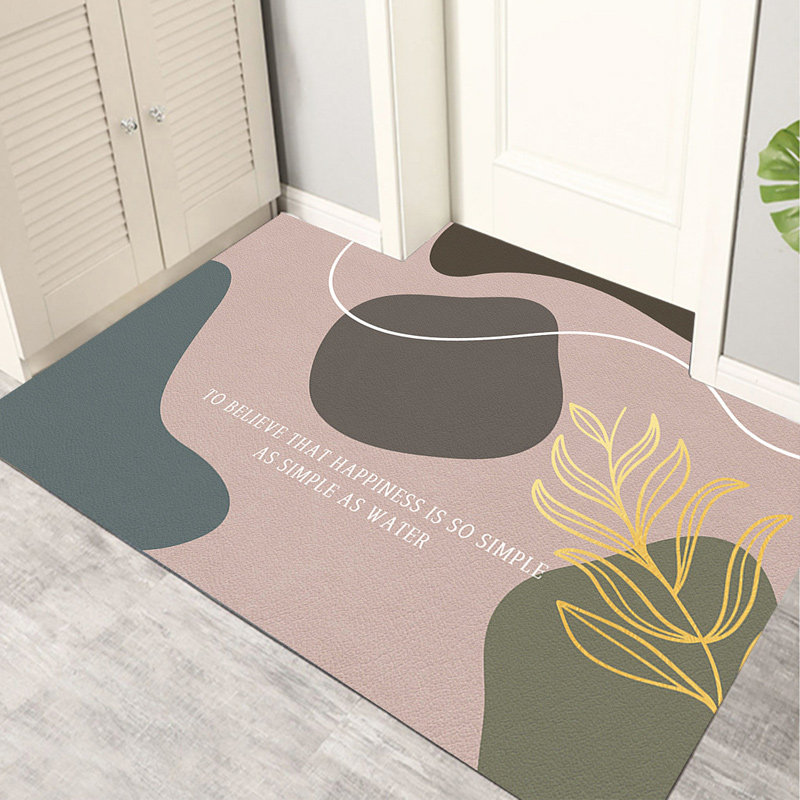 入户门地垫莫兰迪色进门门口门垫脚垫免洗家用新款玄关可裁剪地毯,淘宝优惠券,粉丝福利购,淘宝优惠卷