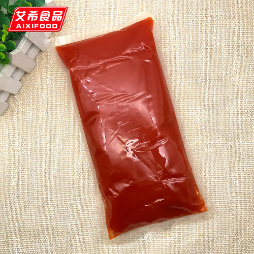 泰将泰式甜辣酱1KG*12袋手抓饼汉堡鸡块蘸酱薯条寿司 整件包邮 - 图1