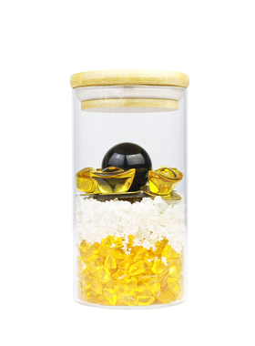 德缘居水晶吉祥物中式卧室