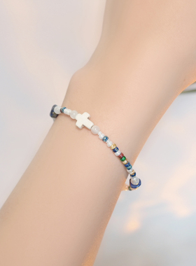 FaithTime女性青金石复古手链