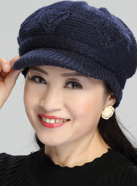 中老年奶奶保暖帽冬季加绒
