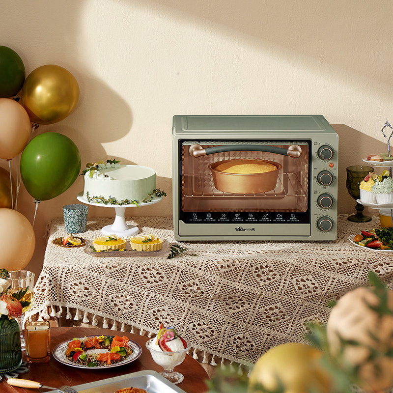 小熊家用小型多功能大容量电烤箱 小熊生活电器电烤箱