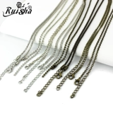 RuiSha Цепочка, длинный свитер, ожерелье, аксессуары из жемчуга, DIY