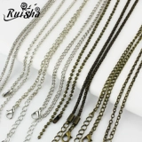 RuiSha Цепочка, длинный свитер, ожерелье, аксессуары из жемчуга, DIY