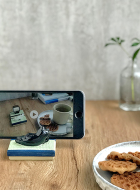 创意招福猫留言座懒人富士山礼物