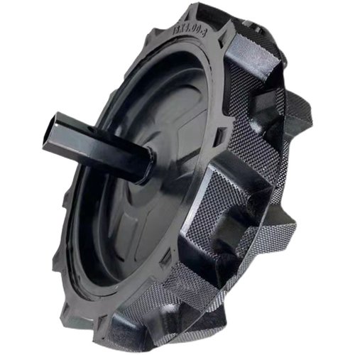 柴油汽油微耕机实心轮400一8打土轮350一6免内胎免充气耕地机配件 - 图3