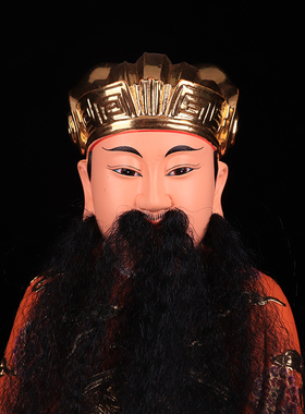 树脂彩绘家用保生大帝神像
