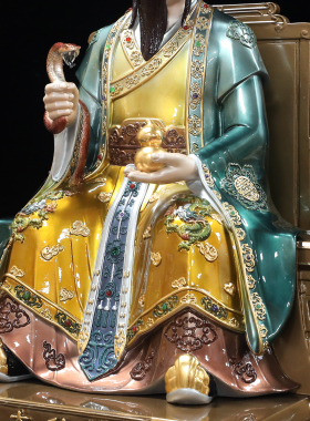 康盛纯铜供奉摆件东北四大家族