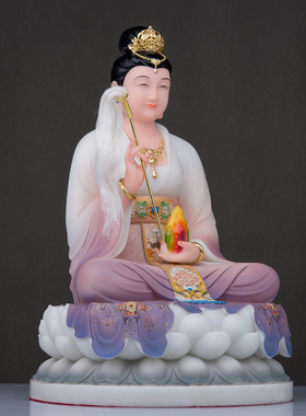 汉白玉家用女娲娘娘神像