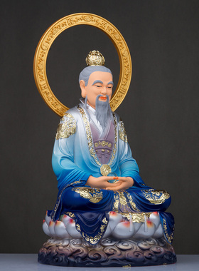 树脂三清道祖神像客厅工艺品摆件