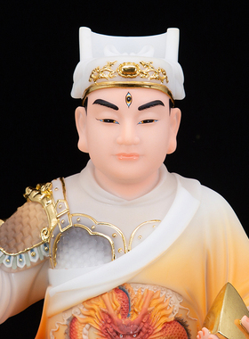 汉白玉华光大帝神像中式