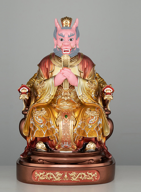 树脂金缕彩四海龙王摆件