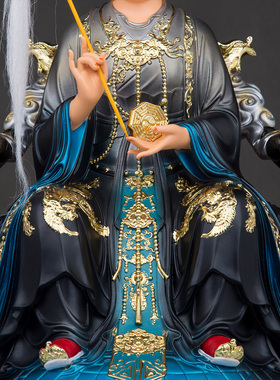 树脂地母娘娘佛像中式客厅工艺品