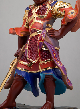 康盛树脂居家摆件十二神将站像