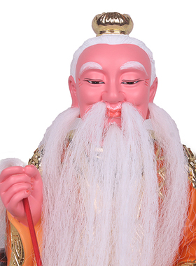 六壬先师树脂敦煌彩六壬祖师神像