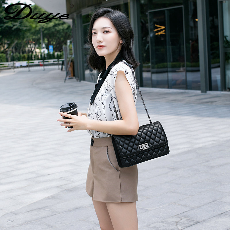 2020新款潮流行网红香买儿链条包 duye女士包袋