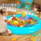 Playing in water, baby fishing toys, children's indoor home swimming pool, playing on the beach, boys and girls, 1-3 years old, 6 gifts