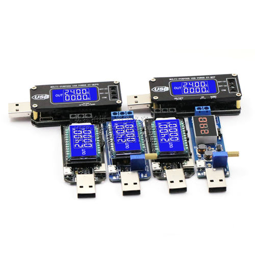 DC-DC USB升压电源稳降压模块板5V转3.3V 9V 12V 24V桌面电源模块 - 图2