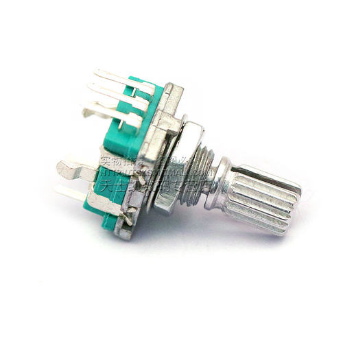 数字带开关电位器 柄长15MM 梅花柄 编码器 旋转编码开关 - 图2