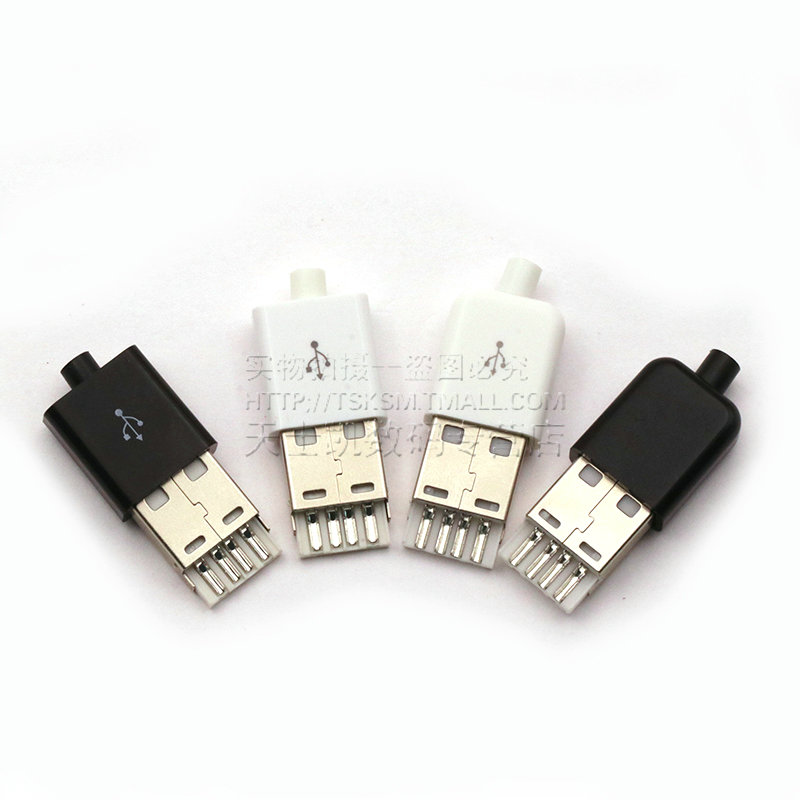 TYPEC USB2.0公头MICRO焊接式插头母头diy手机数据线配件接头接口 - 图2