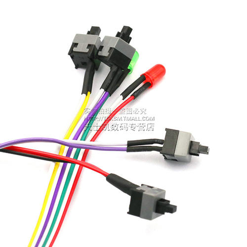 开机按钮机箱台式机电脑主机开关线重启线连接跳线POWER键RESET - 图3