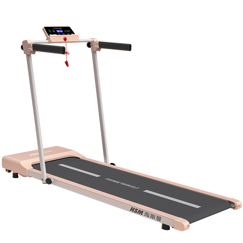 海斯曼家用跑步机小型室内简易可折叠电动平板走步机家庭健身器材 - 图3