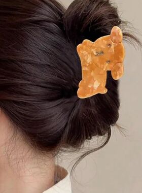 Creativity Cute Rabbit Hair Claws for Women Girls Sweet Acry