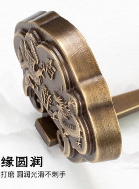 精雕匾托全铜材质热销3万+