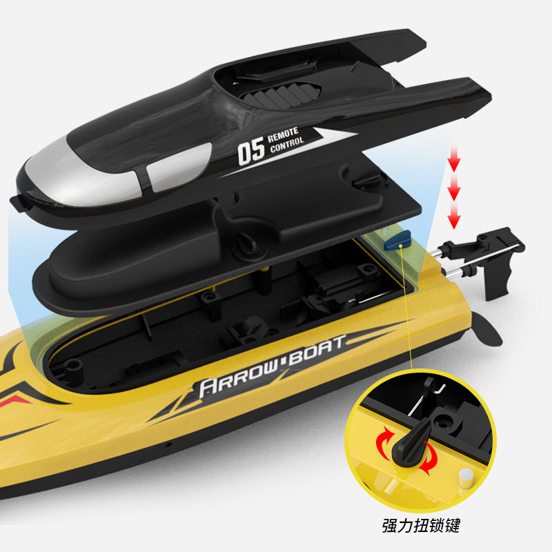 rc成人双泵涡喷竞速充电遥控船电动喷射高速快艇模型水上玩具赛艇