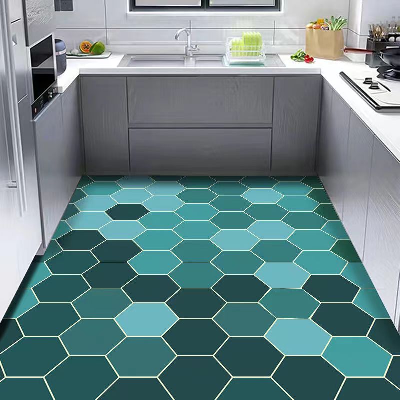 Kitchen-specific floor mats, diatom mud, water-absorbent, non-slip, anti-oil, no-wash mats, household dirt-resistant full-cover carpets, customizable