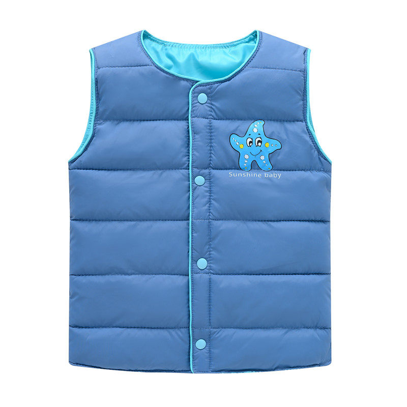 儿童羽绒棉马甲小孩春秋冬女童男童内胆宝宝轻薄童装保暖婴儿背心,淘宝优惠券,粉丝福利购,淘宝优惠卷