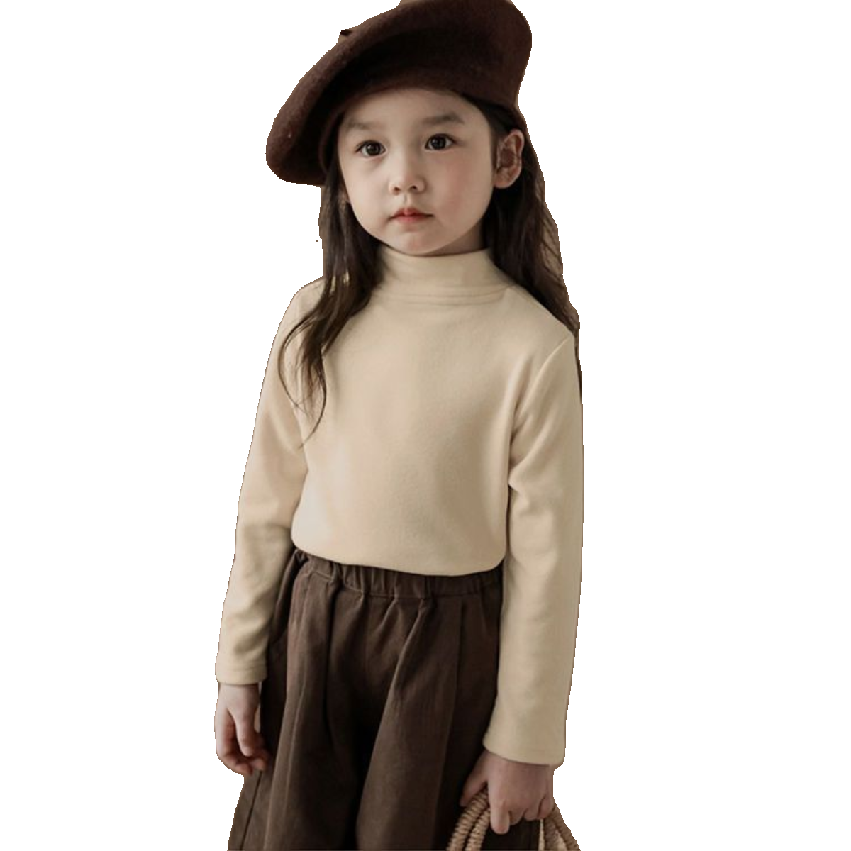 美拉德女童德绒秋冬季打底衫保暖半高领洋气内搭上衣儿童长袖t恤,淘宝优惠券,粉丝福利购,淘宝优惠卷