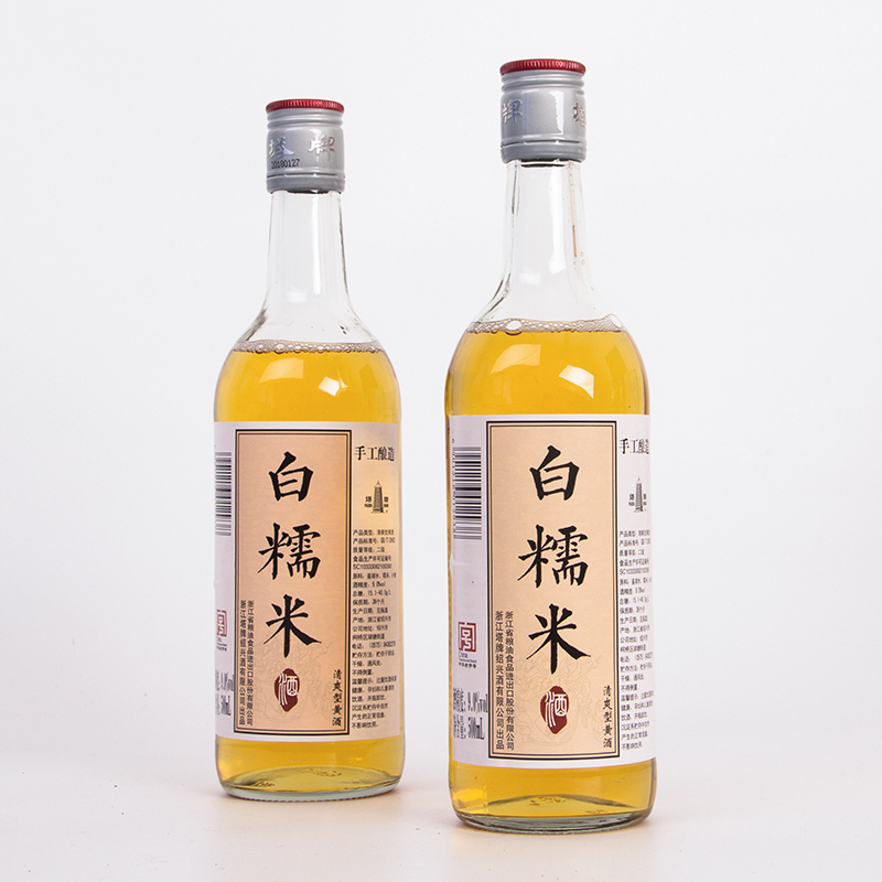 塔牌黄酒白糯米酒500ml*6瓶装整箱手工酿造女士低度绍兴特产黄酒-图2