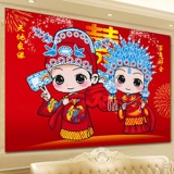 Вышивка для спальни, «сделай сам», инкрустировано бриллиантами, коллекция 2023, китайский стиль