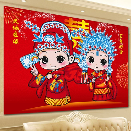 Вышивка для спальни, DIY, инкрустировано бриллиантами, коллекция 2023, китайский стиль