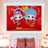 Вышивка для спальни, «сделай сам», инкрустировано бриллиантами, коллекция 2023, китайский стиль