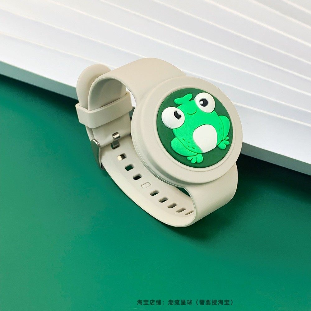 适用苹果Apple AirTag防丢器儿童保护软套手表腕带卡通装饰定位壳,淘宝优惠券,粉丝福利购,淘宝优惠卷