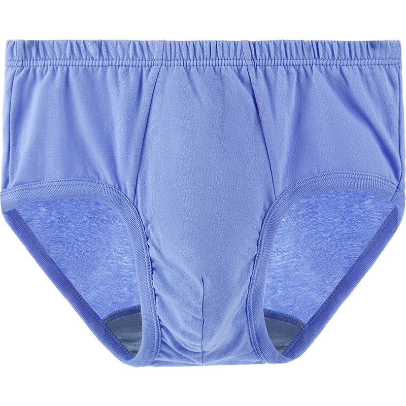 3条AB内衣男士纯棉大码宽松中高腰三角裤抗菌短裤爸爸内裤头L639,淘宝优惠券,粉丝福利购,淘宝优惠卷