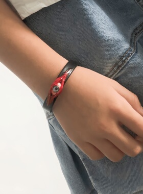 克苏鲁3D眼球手链重口味小众