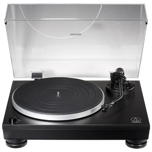 铁三角AT-LP5X直驱留声机客厅复古台式黑胶唱片机 - 图1