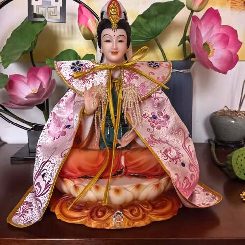 重工手工四季款披风龙凤披肩佛像神像仙家像体通用云肩霞披可定制 - 图0