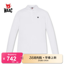 WAAC Little Devil Golf Vêtements Lady Long Sleeve Automne Hiver Fashion 100 Hitch Lady Long Sleeve Polo Shirt