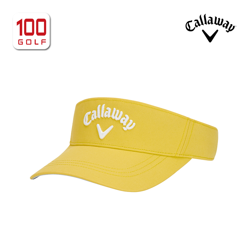 Callaway/卡拉威高尔夫球帽女24新品BASIC时尚多色运动遮阳无顶帽 - 图1