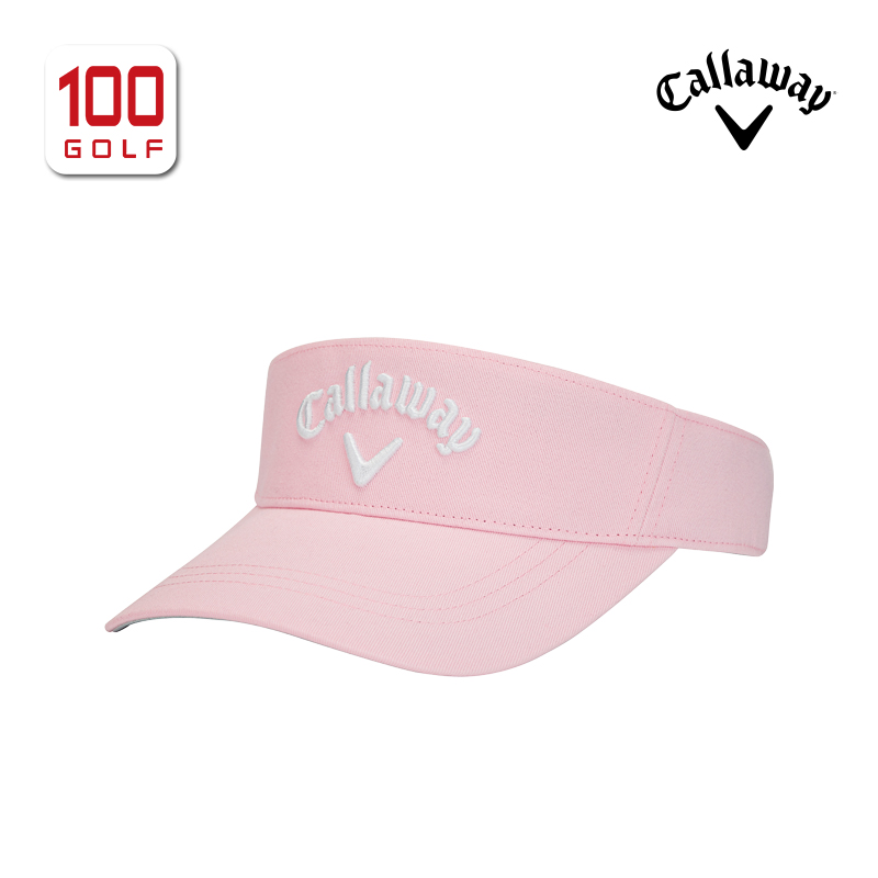 Callaway/卡拉威高尔夫球帽女24新品BASIC时尚多色运动遮阳无顶帽 - 图0