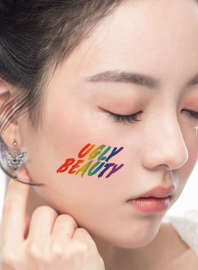 蔡依林闪粉Jolin演唱会脸贴